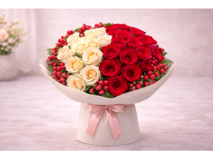 Buchet de flori Te Iubesc!